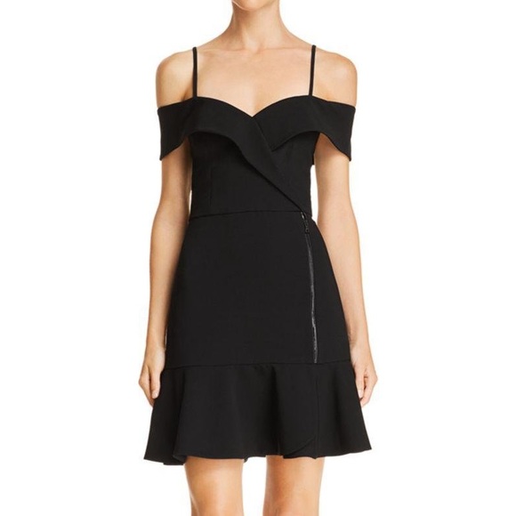 Alice + Olivia Dresses & Skirts - Alice & Olivia Dash Cold Shoulder Wrap Dress 6